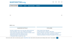 Desktop Screenshot of marynistyka.org