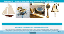 Desktop Screenshot of marynistyka.biz